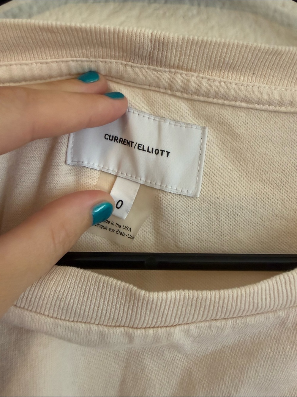 Current/Elliot Side Slit Ruffle Tee - Picture 4 of 7
